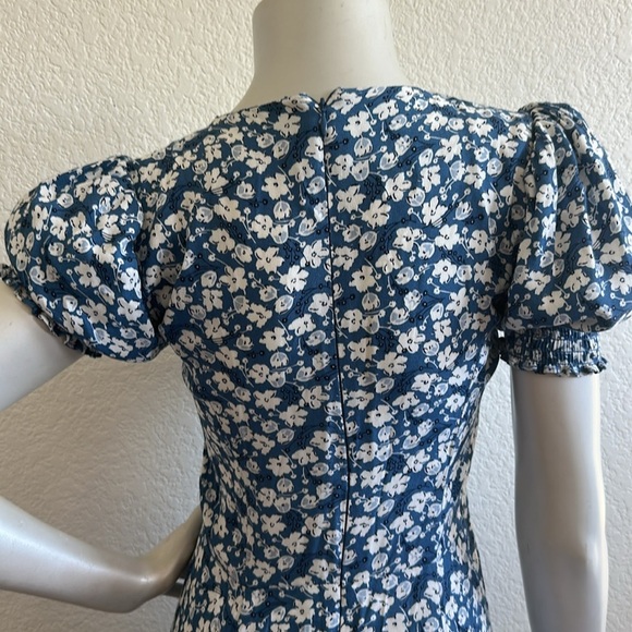 Reformation Lacey Raquel Floral Midi Dress - Picture 11 of 12